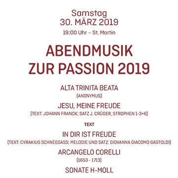 Abendmusik zur Passion 2019 vorschau v3